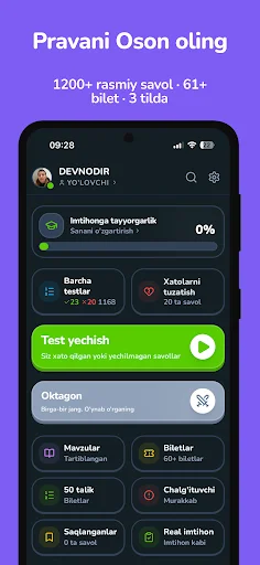 Unduh Oson Prava – Avto Test 2026 Terbaru: Latihan Ujian SIM Gratis - Screenshot 5