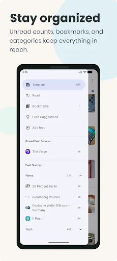 Download FeedFlow RSS Reader Terbaru – Pembaca Berita Minimalis - Screenshot 3