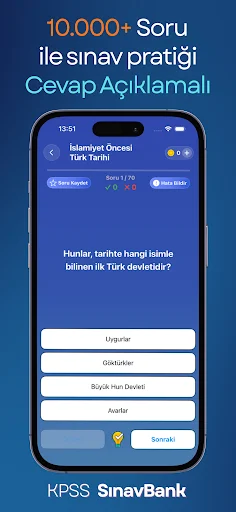 Download KPSS & AGS SınavBank 2026 – Persiapan Ujian Terbaik - Screenshot 4