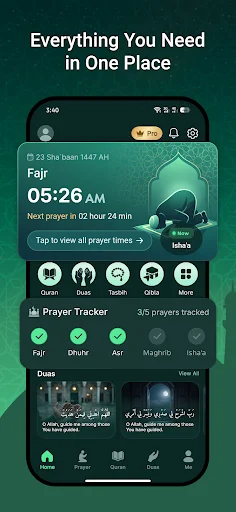 Download Prayer Times: Quran Athan Qibla – Aplikasi Ibadah Lengkap - Screenshot 2