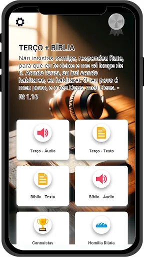 Download Terço + Bíblia + Orações Terbaru – Aplikasi Rohani - Screenshot 1