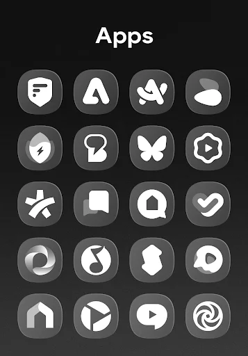 Download OneGlass 8 – Icon Pack Terbaru – Tampilan Minimalis - Screenshot 12
