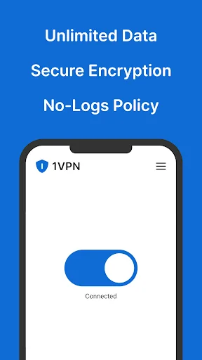 Download 1VPN Terbaru – VPN Cepat, Aman & Gratis untuk Android - Screenshot 1