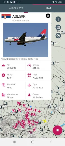 Download Dump1090 Terbaru – Pelacak Pesawat ADS-B Terbaik - Screenshot 5