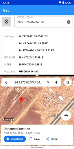 Download Geo: Convert GPS Coordinates Terbaru – Konverter Akurat - Screenshot 3