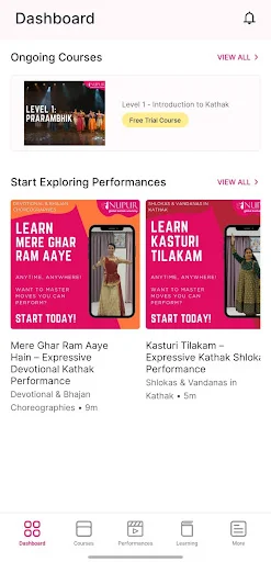 Download Learn Kathak Terbaru – Kursus Tari Klasik India Gratis - Screenshot 1