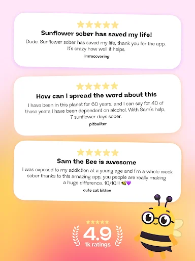 Download Sober Day Counter – Sunflower Terbaru – Berhenti Kecanduan - Screenshot 12