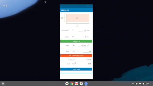 Download Linear Meter – m2 – Konversi Satuan Cepat & Gratis - Screenshot 16