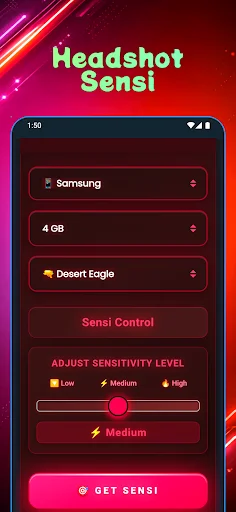 Download Red Number Headshot Terbaru – Optimasi Sensitivitas FF - Screenshot 1