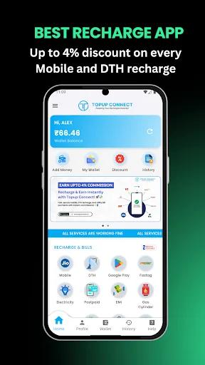 Download Topup Connect Terbaru – Isi Pulsa & Dapatkan Komisi - Screenshot 1
