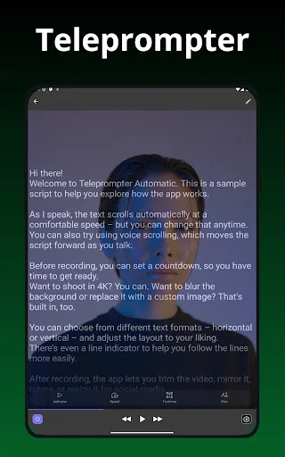 Download Teleprompter Automatic Terbaru – Rekam Video Mudah - Screenshot 6