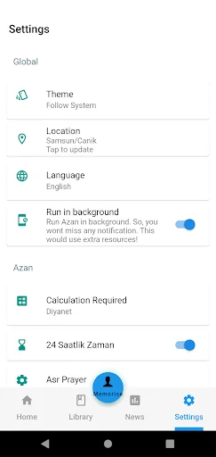 Download Prayer time, Quran Terbaru – Jadwal Salat & Al-Quran - Screenshot 9