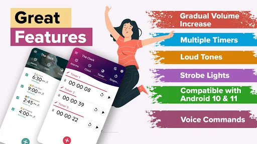 Download The Clock: Alarm Clock & Timer Terbaru – Gratis - Screenshot 3