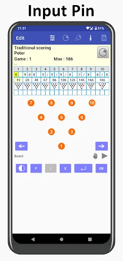 Download My Bowling Scoreboard Terbaru – Lacak Skor & Statistik - Screenshot 6