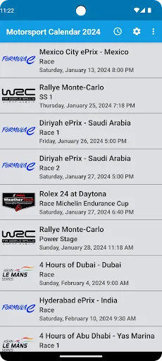 Download Motorsport Calendar 2026 – Jadwal Balap Terlengkap - Screenshot 1