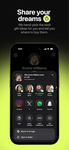 Download Ohmywishes Terbaru – Buat Daftar Keinginan Anda Gratis - Screenshot 3