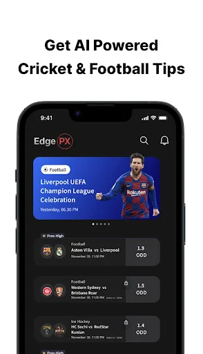Download EdgePX: Prediksi Olahraga Akurat & Tips Taruhan Terbaru - Screenshot 2