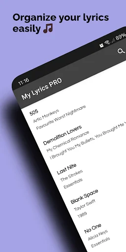 Download My Lyrics Terbaru – Aplikasi Tulis Lirik Gratis - Screenshot 1