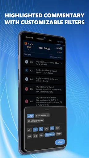 Download CricRadio Terbaru – Skor Kriket Live & Komentar Cepat - Screenshot 15