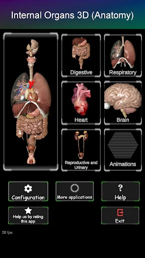 Download Internal Organs in 3D Anatomy Terbaru – Belajar Anatomi - Screenshot 17