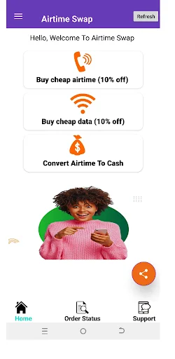Download Airtime Swap Terbaru – Tukar Pulsa Jadi Uang Tunai - Screenshot 1