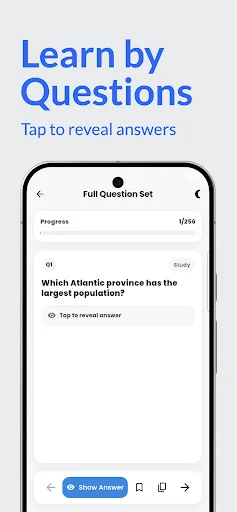 Download Canadian Citizenship Test Prep – Latihan Ujian Resmi - Screenshot 3
