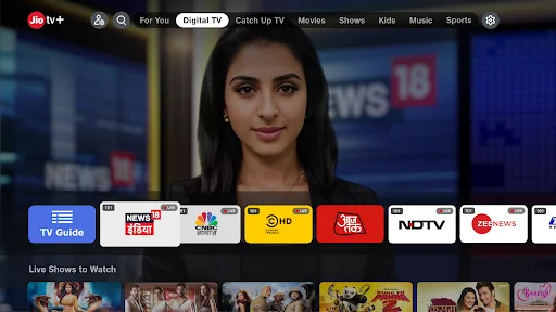 Download Jiotv+ Terbaru – Streaming TV & Hiburan Premium Gratis - Screenshot 9