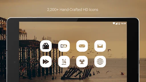 Download Pasty – White Icon Pack Terbaru – Ikon Minimalis Gratis - Screenshot 14