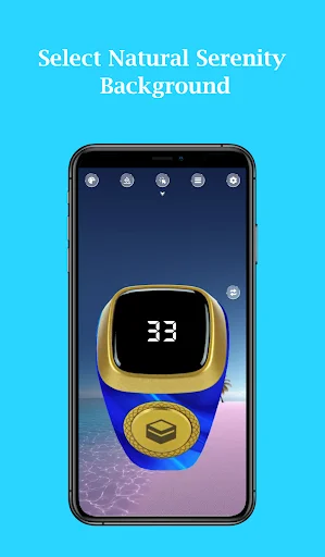 Download Tasbeeh Counter Terbaru – Aplikasi Dzikir Digital Gratis - Screenshot 1