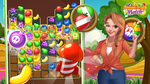 Download Sweet Fruit Match Puzzle Blast Gratis – Game Puzzle Seru - Screenshot 20