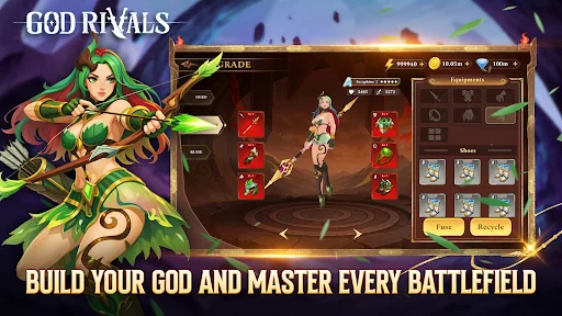 Download God Rivals: RPG Roguelike Terbaru – Aksi Fantasi Gelap - Screenshot 12