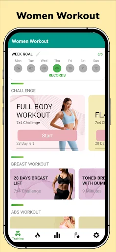 Download Women Workout – Female Fitness Terbaru – Latihan di Rumah - Screenshot 9