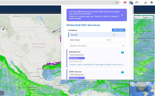 Geo Hound: Deteksi & Unduh Layanan GIS Otomatis – Versi 1.7 - Screenshot 1