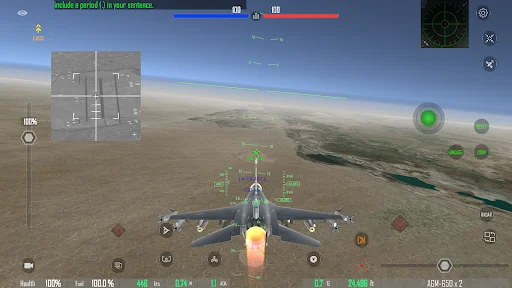 Download GS4: Realistic Air Combat Terbaru – Simulasi Pesawat - Screenshot 3
