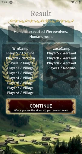 Download Werewolf -In a Cloudy Village- APK – Game Master Terbaik - Screenshot 8