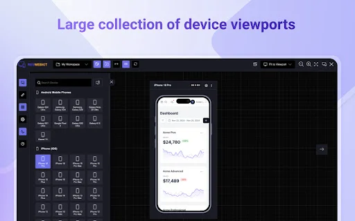 Responsive Website Testing Toolkit – Uji Responsif Multi-Layar - Screenshot 2