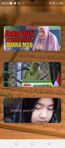Download Qoriah Putri Internasional Terbaru – Kumpulan Lantunan Merdu - Screenshot 20