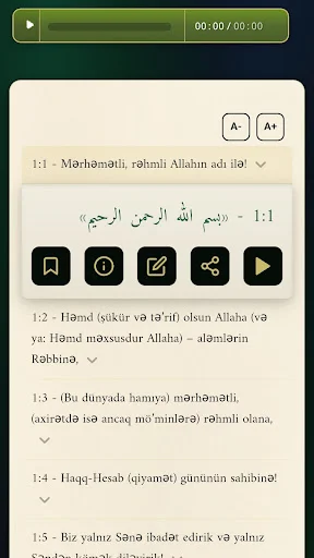Download Holy Quran Azerbaijani Arabic Terbaru – Gratis - Screenshot 4