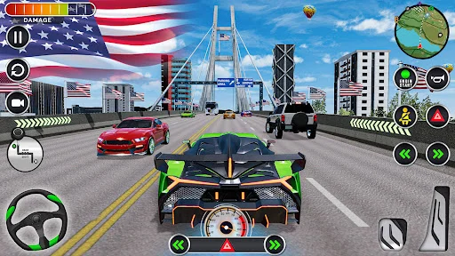 Download Car Games: City Driving School – Simulasi Mengemudi - Screenshot 2