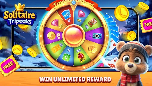 Download Christmas Solitaire TriPeaks – Game Kartu Santai Terbaik - Screenshot 4