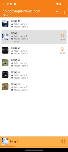 Download MusicSync: Pemutar Musik Google Drive Terbaik – Gratis - Screenshot 8