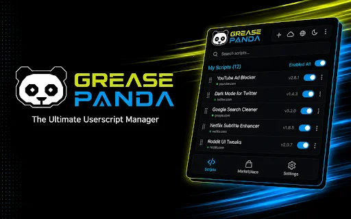 Download GreasePanda Terbaru – Kelola Userscript Mudah & Cepat - Screenshot 2