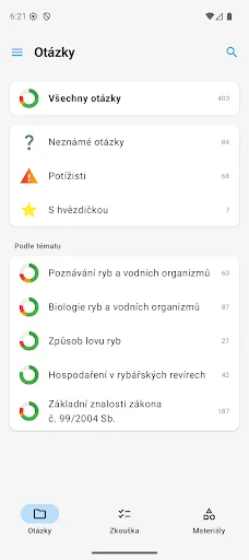 Download Testy pro rybáře Terbaru – Latihan Ujian Memancing Gratis - Screenshot 1