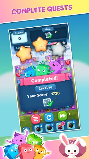 Download Gems Blast – Match Puzzle Terbaru – Game Teka-teki Seru - Screenshot 13