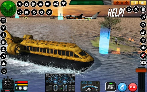 Download US Army Hovercraft Simulator Versi Terbaru – Gratis - Screenshot 8
