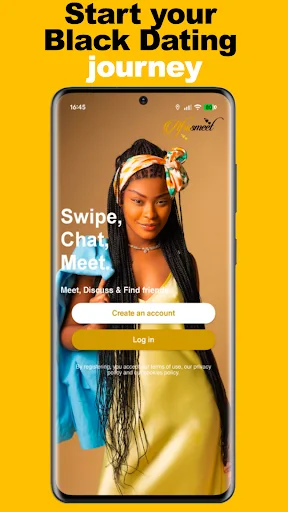 Download Afrosmeet Terbaru – Cari Jodoh Komunitas Kulit Hitam - Screenshot 1