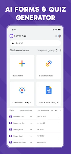 Download Forms App Terbaru – Buat & Isi Formulir Gratis - Screenshot 6