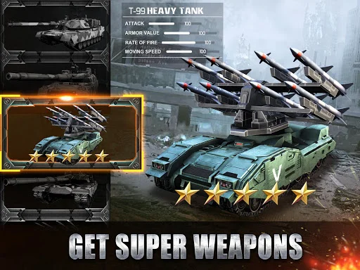 Download Tank Strike Battle Online – Game Perang Tank Terbaik - Screenshot 18