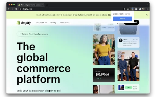 Download Pastel Chrome Extension – Feedback Website Terbaik - Screenshot 1