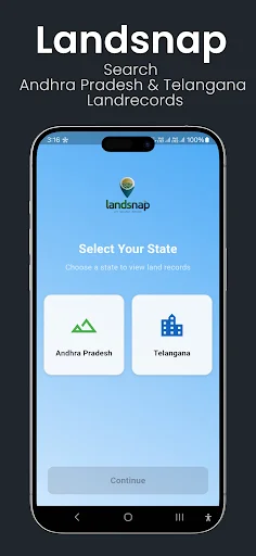 Download Landsnap Terbaru – Cek Data Tanah AP & Telangana - Screenshot 1